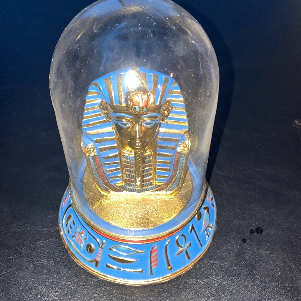 Egyptian Collectible Glass Dome